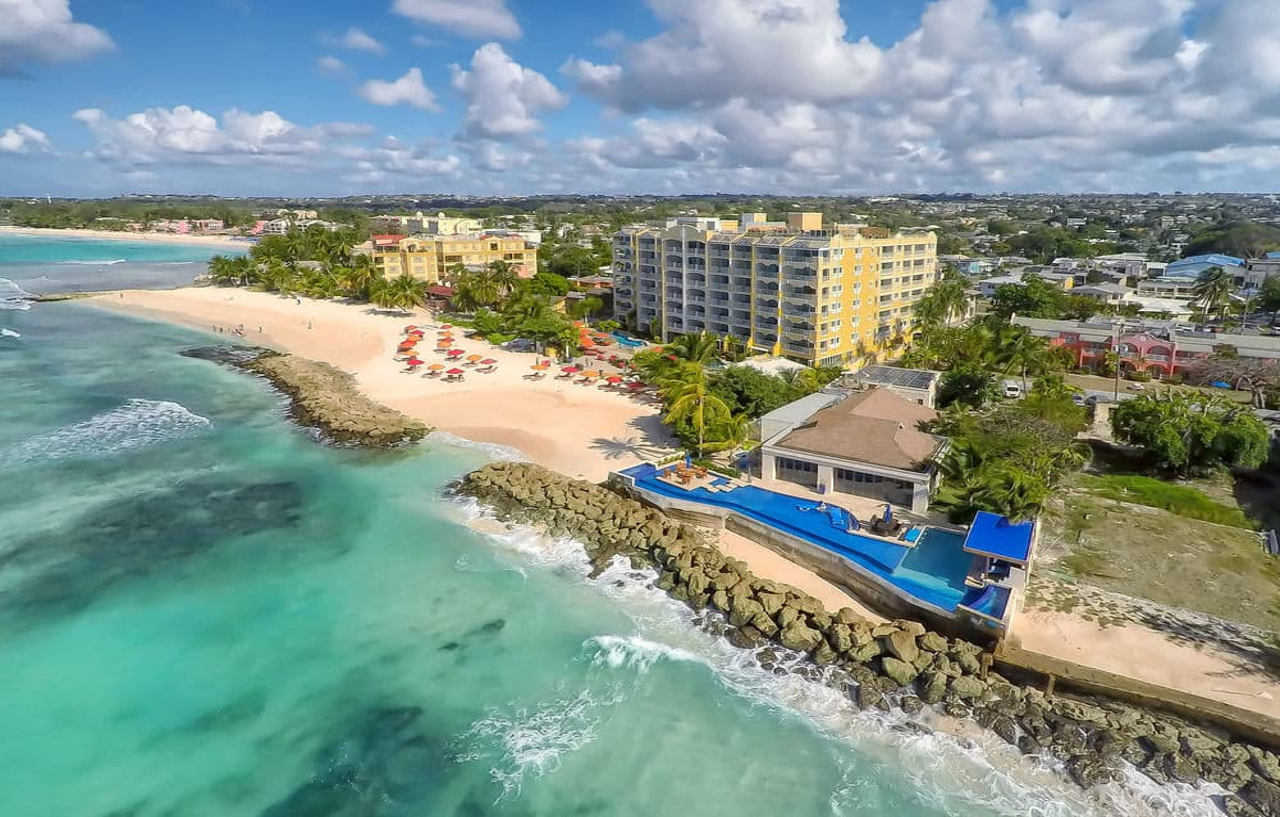 Ocean Two Resort - Breakfast Included By Ocean Hotels Saint Lawrence Gap Bagian luar foto